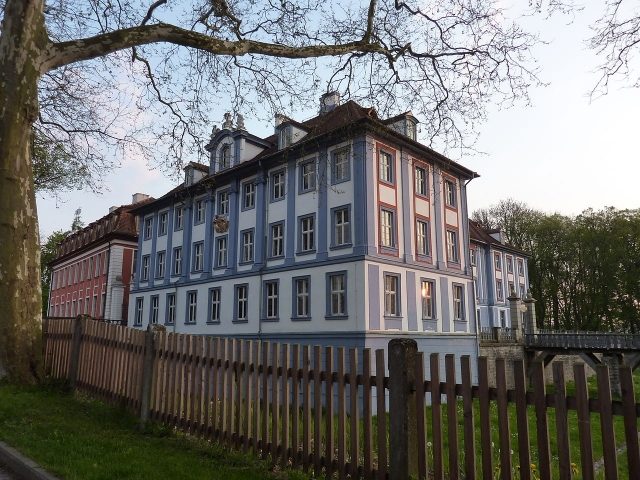 Blue and Red Castle Obernzenn