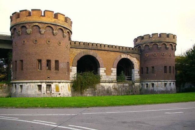 Federal Fortress Ulm-Courtine mit Blaubeurer Tor