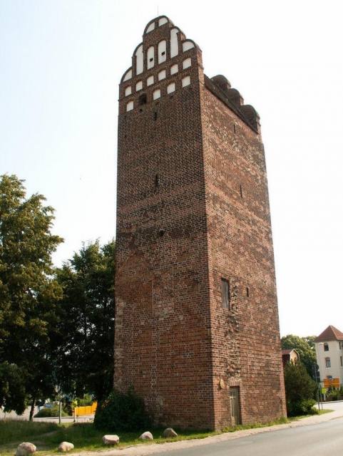 City Wall Malchin-Fangelturm