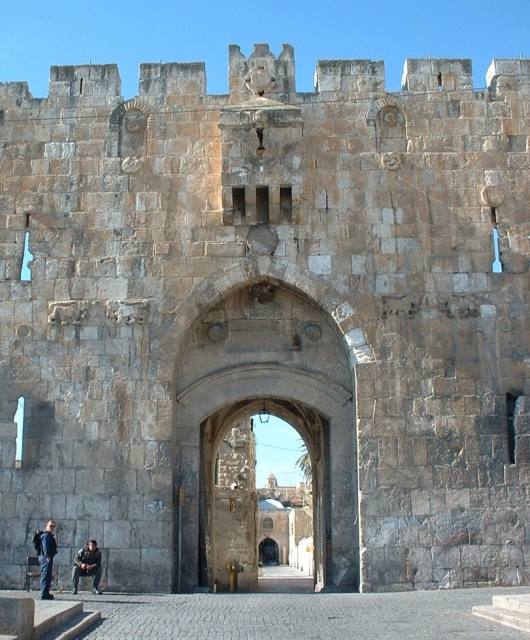 Lions' Gate (שער האריות‎, Sha'ar Ha'Arayot, باب الأسباط‎)