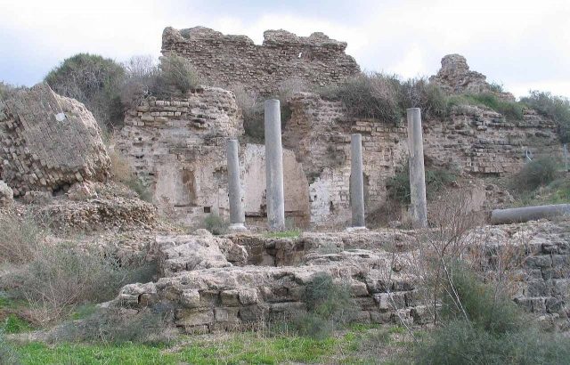 Ancient Town Ascalon (‏אשקלון‎, ‏عسقلان‎)