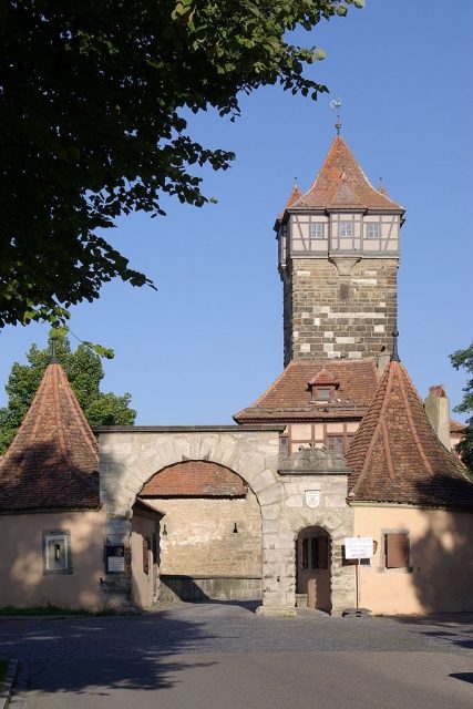 Stadtbefestigung Rothenburg-Rödertor