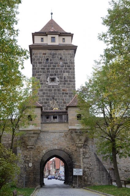 Town Fortification Rothenburg-Galgentor (Gallows Gate)