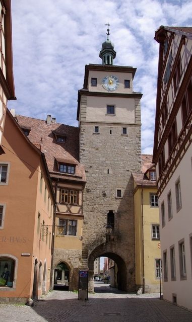 Alte Stadtbefestigung Rothenburg-Weißer Turm