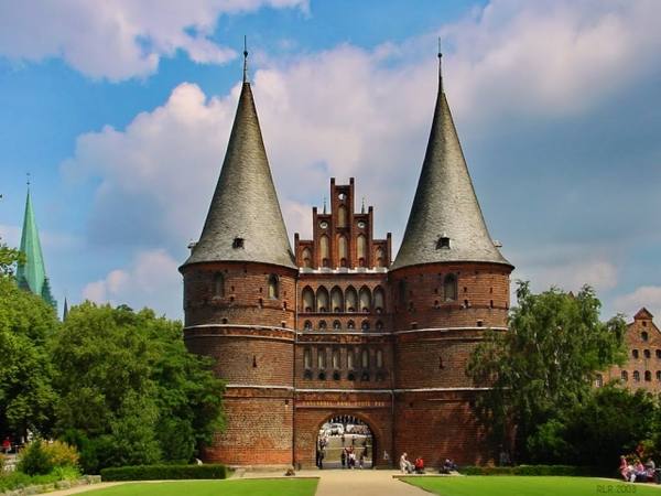 Lübeck City Fortification-Holsten Gate