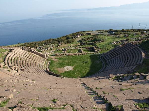 Ancient City Assos-Theatre