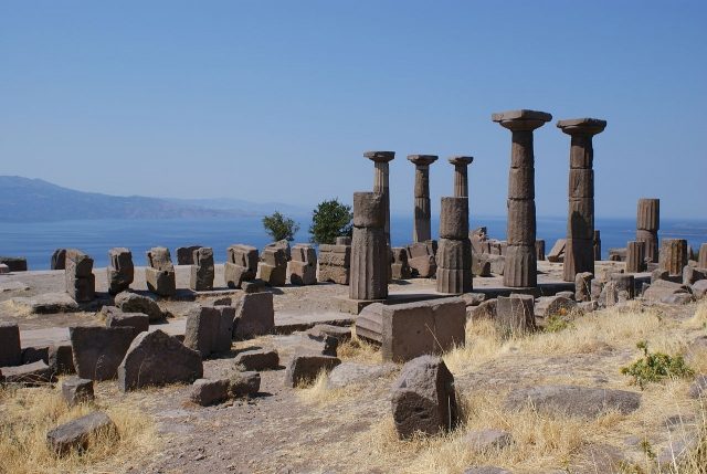 Ancient City Assos-Temple of Athena