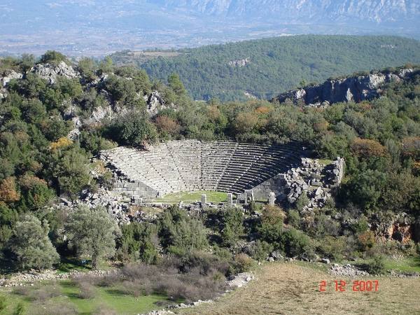 Ancient City Pinara-Theatre