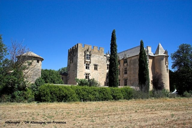 Château d'Allemagne-en-Provence