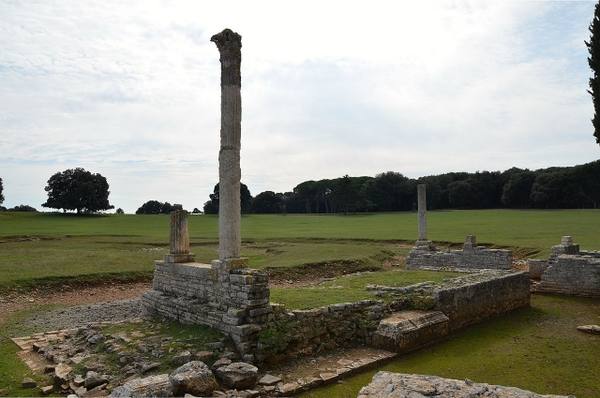 Ancient city Brijuni-Venustemple