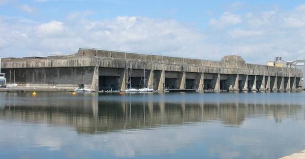 Saint-Nazaire submarine base