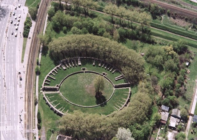 Roman City Aquincum-Amphitheatre