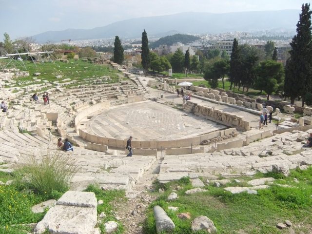 Akropolis (Ἀκρόπολις)-Theatre of Dionysus