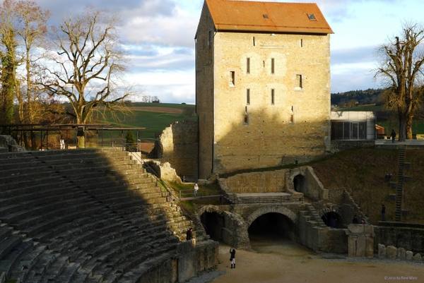 Roman City Aventicum-Amphitheatre