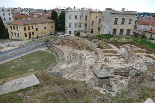 Ancient City Colonia Pietas Iulia Pola-Theater