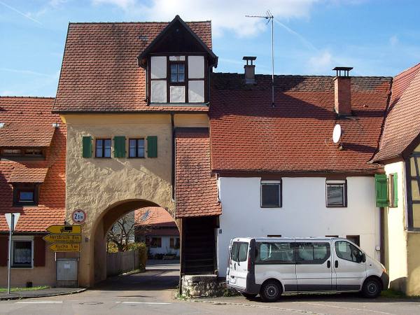 Torturm der Ehemaligen Klosterbefestigung in Engelthal