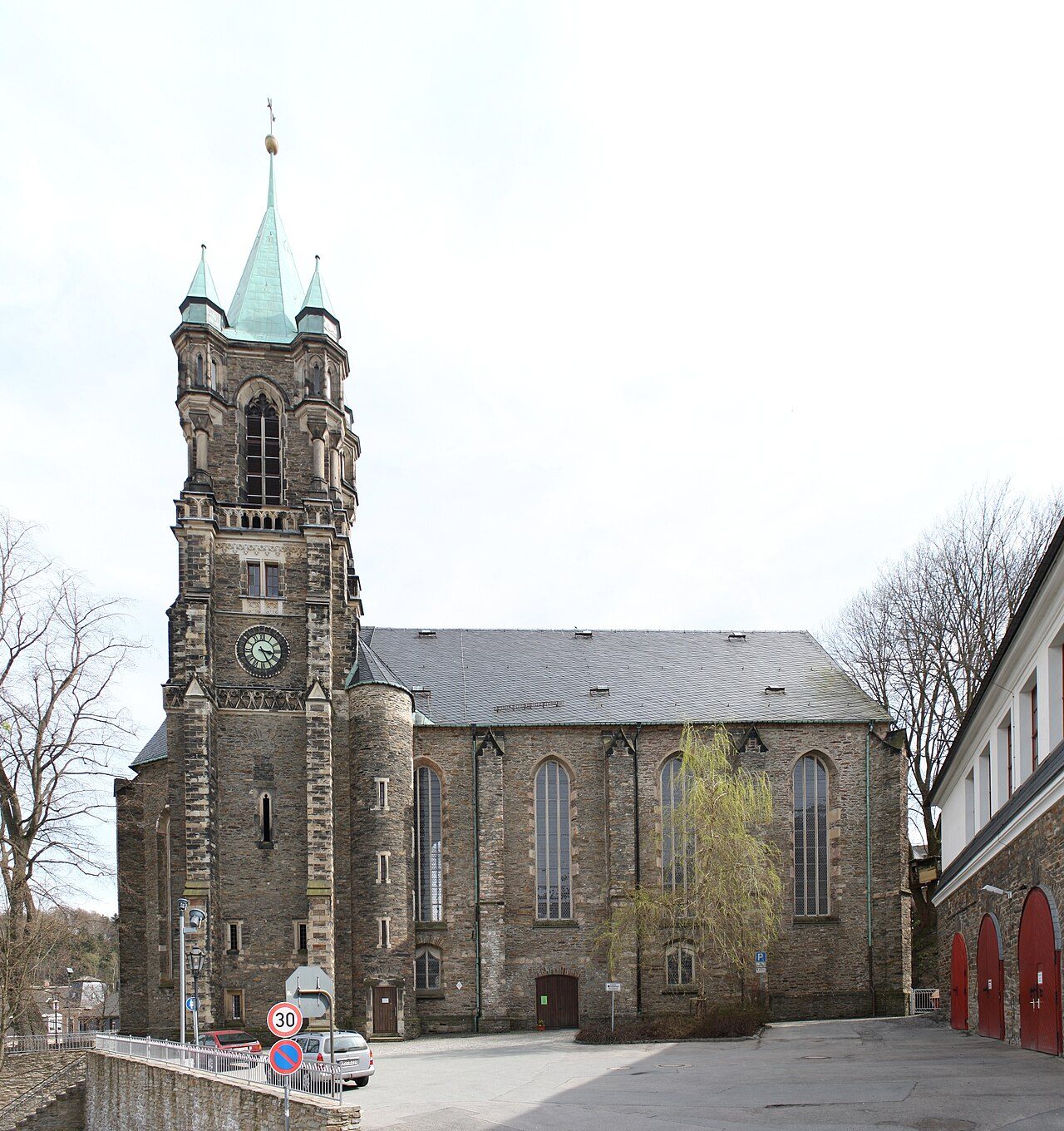 Annaberg-Buchholz An der Katharinenkirche