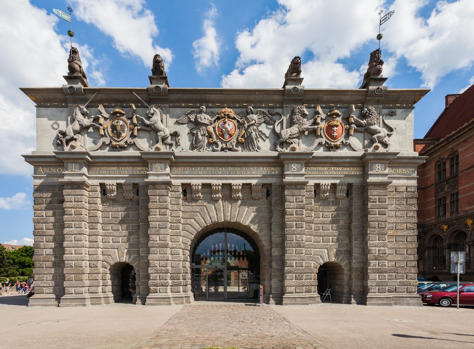 Fortifications de Gdańsk - Porte Haute
