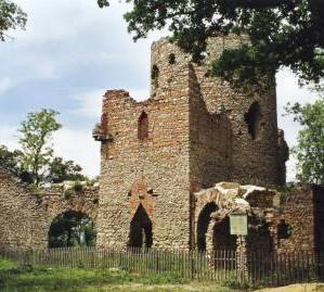 Artificial ruins Hanselburg