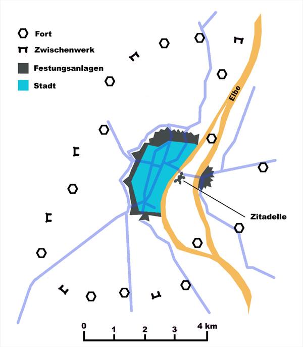 Fortress Magdeburg-Fort V