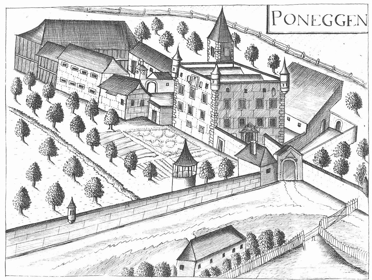Poneggen Castle